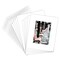 Golden State Art Pack of 50 8x10 White Picture Mats Mattes with White Core Bevel Cut for 5x7 Photo + Backing + Bags
